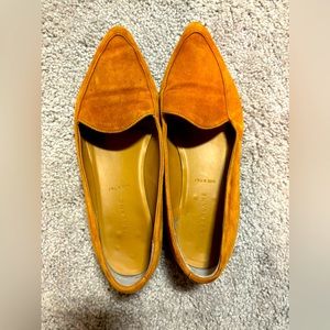 Size 9 Everlane The Modern Point flat loafers in Cognac